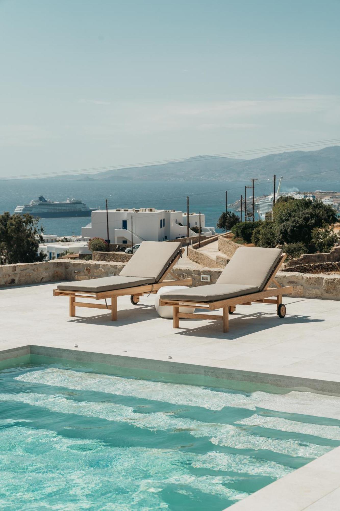 Ostria View Mykonos Couette-café Mykonos Town